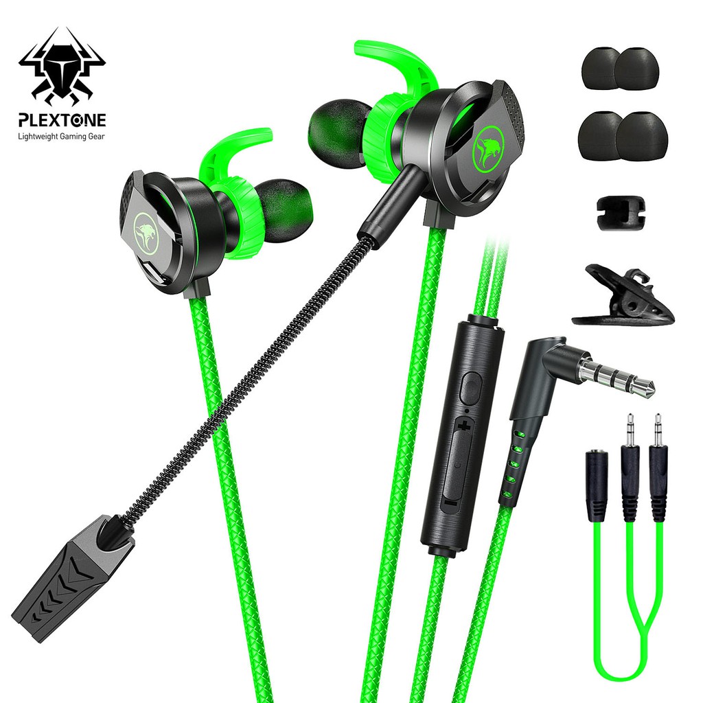 Tops Earphone Gaming PLEXTONE RX3 in ear Wired Lightweight Earbuds Headset Game Headphones with