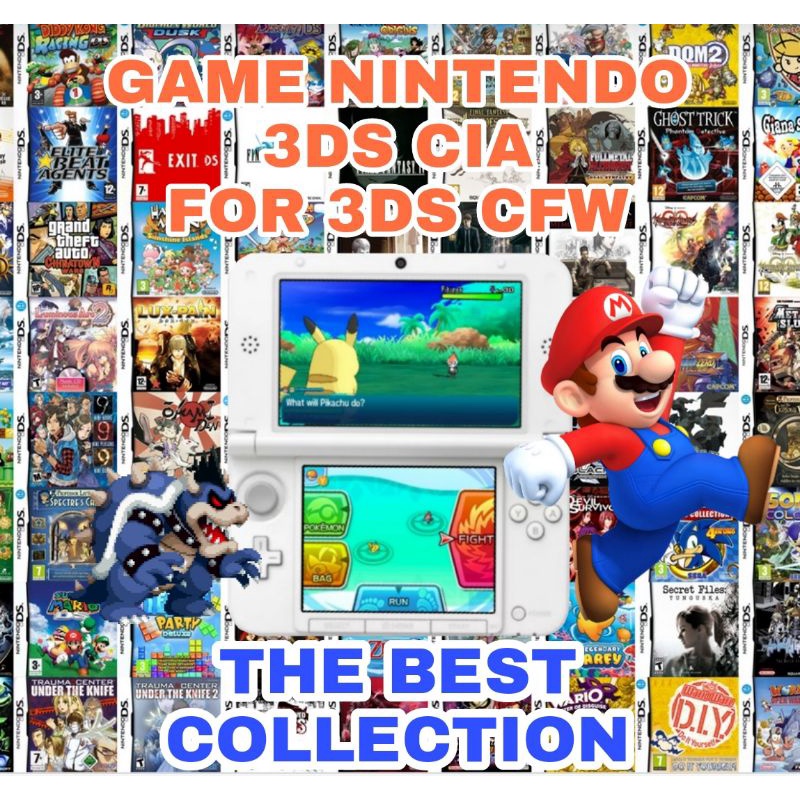 Original nintendo 3ds cia game (Free Choose) | Shopee Philippines