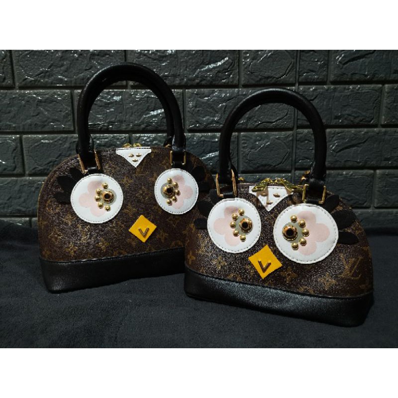 Louis Vuitton Alma Nano Owl Crossbody Shoulder Bag