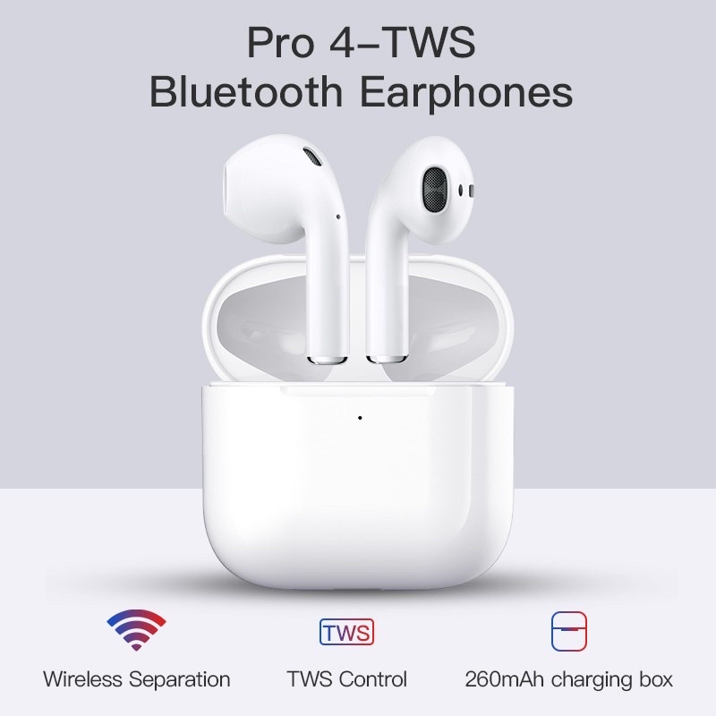 inPods Pro 4 Smart Touch Noise Reduction Wireless Earphones with Mic ...