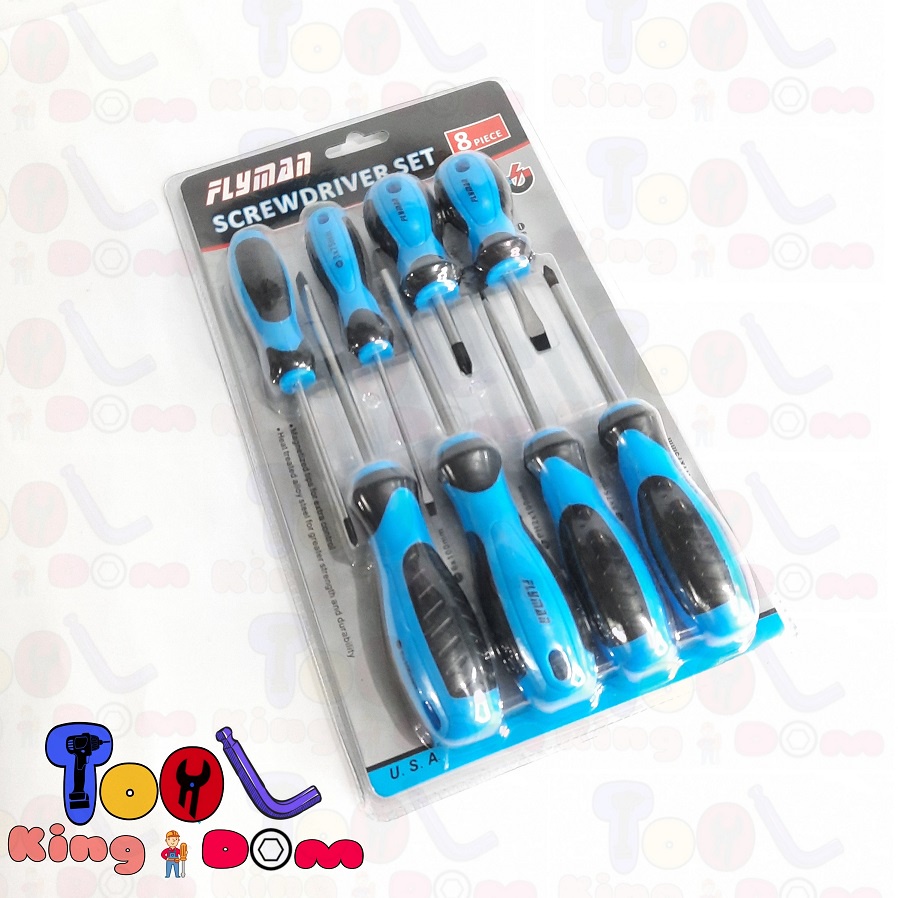 FLYMAN ORIGINAL 8pcs Screw driver set | Shopee Philippines