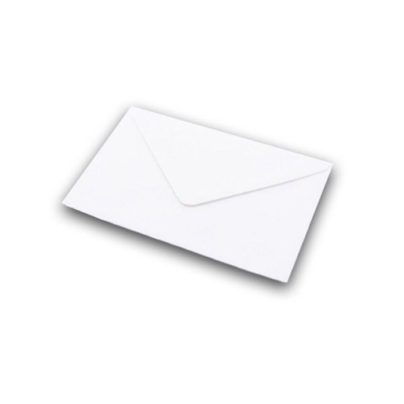 WHITE MAIL ENVELOPE SHORT 50PCS IN ONE PACK | Shopee Philippines