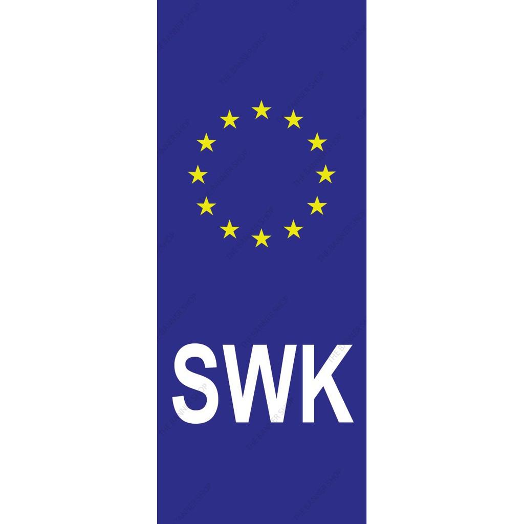 Car Number Plate Stickers Euro Logo States Shopee Philippines