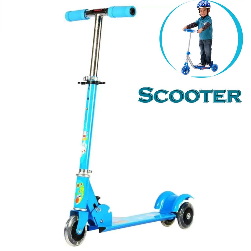 Little Jr 3 Wheels Scooter (Assorted Design) | Shopee Philippines