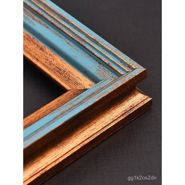 Retro Canvas Frame Frame Digital Oil Painting Mounting Support Custom