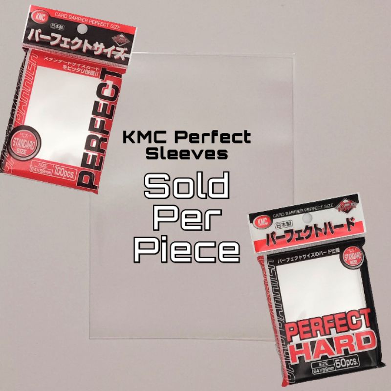 KMC Perfect Sleeves Per Piece Perfect Fit Perfect Hard One Piece