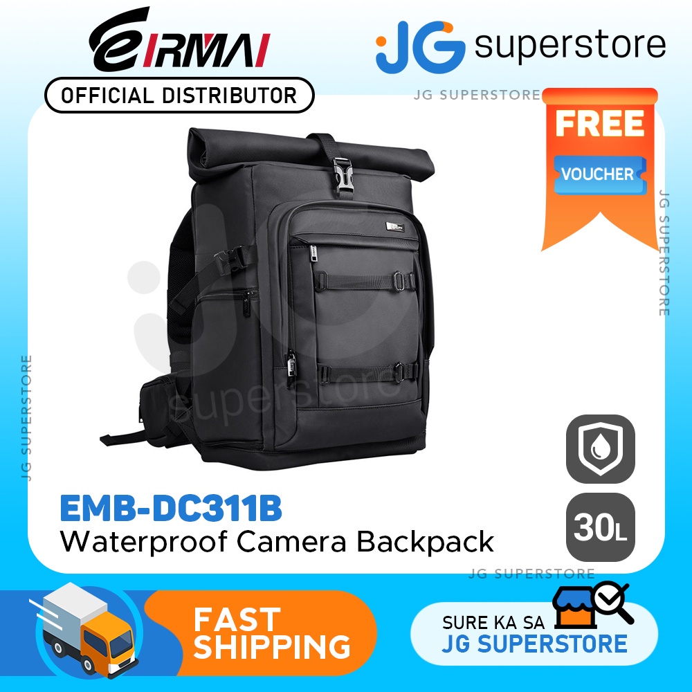 Eirmai Waterproof Camera Backpack Bag 30-Liters - Adjustable ...
