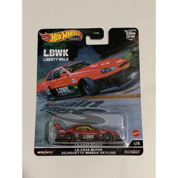 Hot wheels mountain drifters LB-ER34 Super Silhoutte Nissan Skyline R34 ...