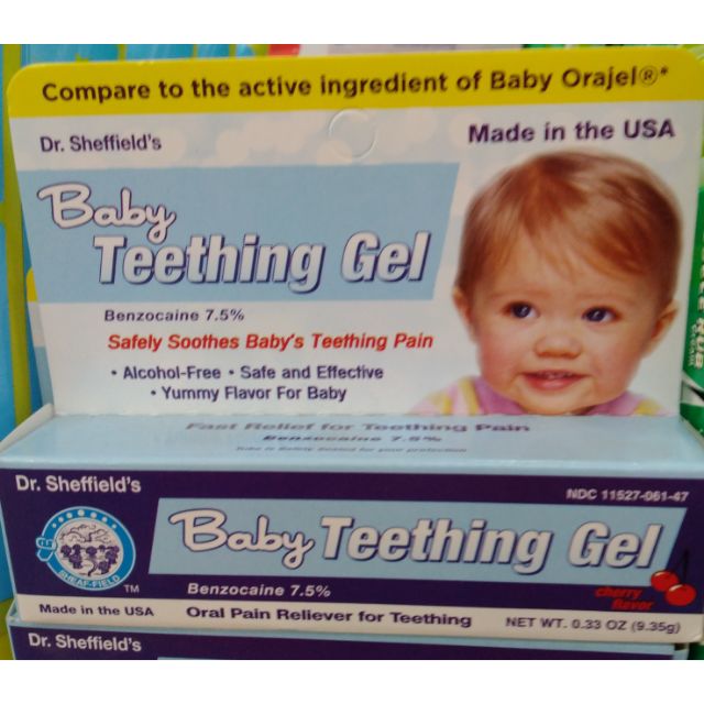 Teething gel best sale baby safe