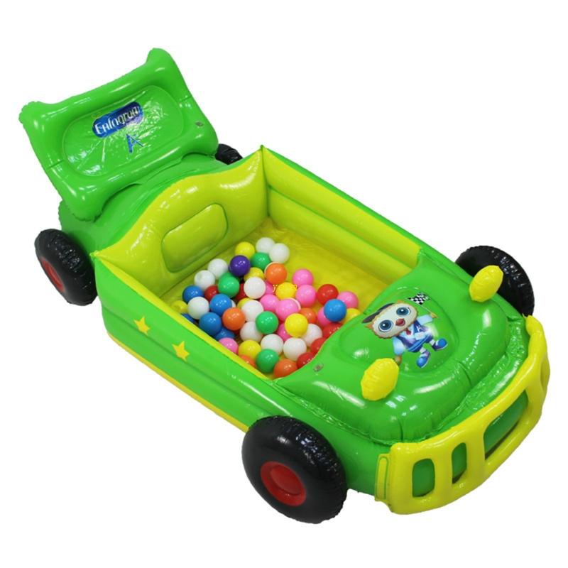 youn Folding Floats Water Play Inflatable Toy Car Bouncy Castle Decorations Shopee Philippines