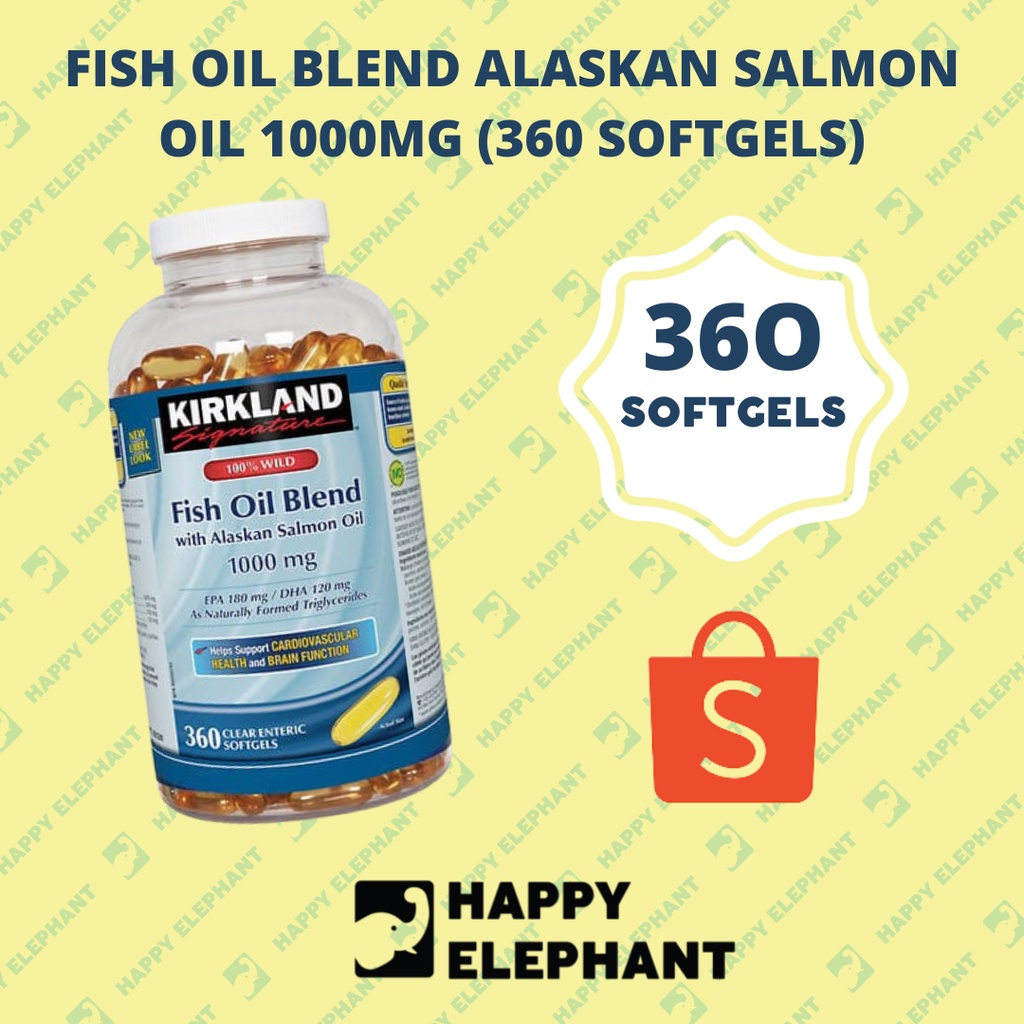 Kirkland fish best sale oil blend 1000mg