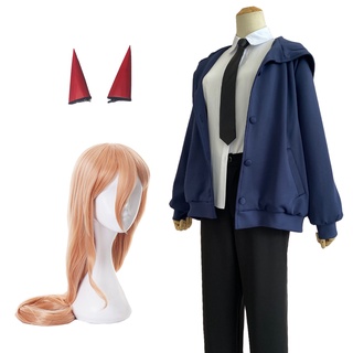 CoCos-S Anime Chainsaw Man Power Cosplay Costume Anime Cos Chainsaw Man  Cosplay Blood Devil Powy