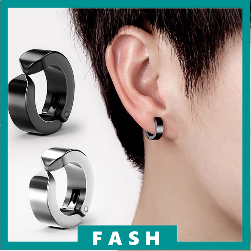 Titanium Steel False Ear Nail Ear Clip Magnet False Ear Buckle Domineering Magnet Earring C1 Shopee Philippines