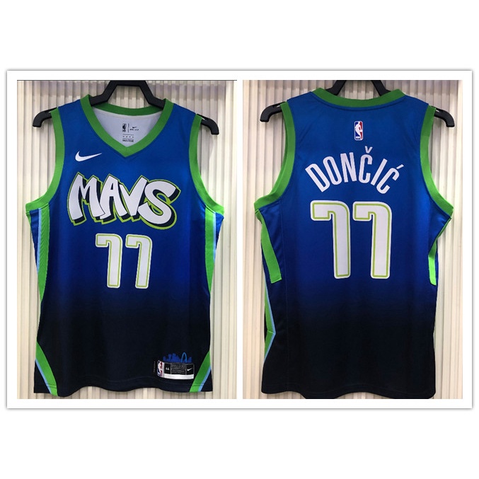 Nike Little Boys Luka Doncic Dallas Mavericks Icon Replica Jersey - Blue