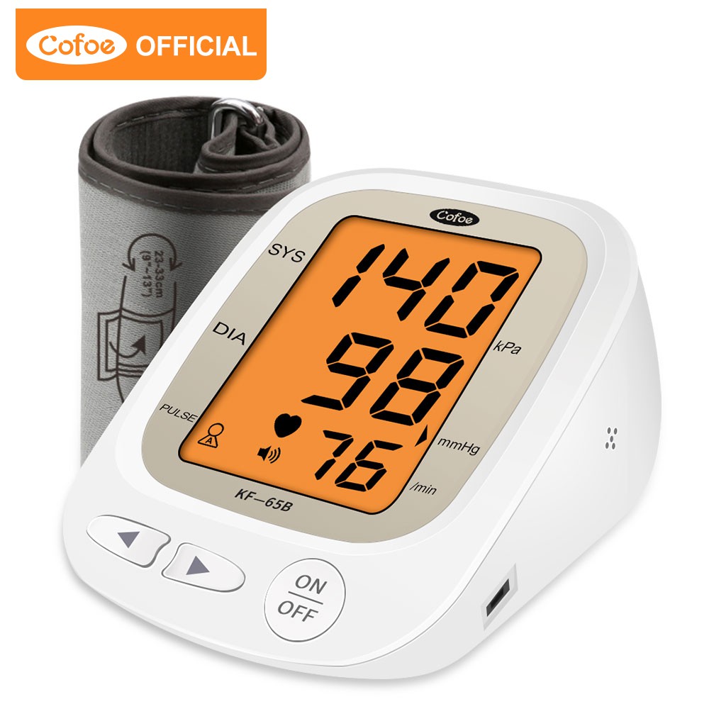 Cofoe Automatic Digital sphygmomanometer Upper Arm Blood Pressure