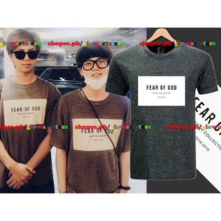 Bts Rm And Suga Fear Of God Sixth Collection Inspired Shirt | Shopee  Philippines