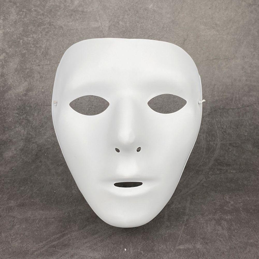 MOCHO Full Face Mask White Hip Hop Party Adult Mask Kids Cosplay Horror