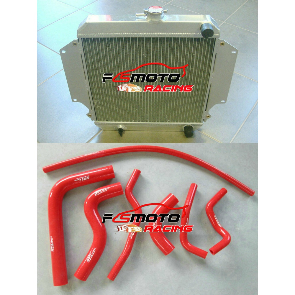 Alu Radiator + Hose For Suzuki Jimny Sierra SJ410 SJ413 Samurai JA51 84 ...