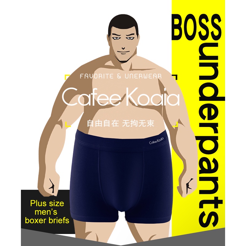 1/4pcs plus size boxer for men 100% cotton big size underwear boxer for men  oversized 4XL 5XL 7XL 9XL