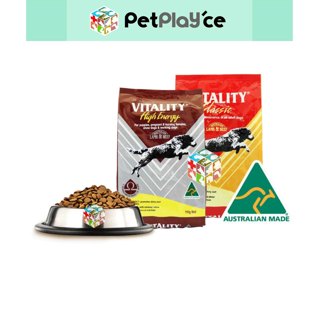 Vitality lamb and beef best sale dog food