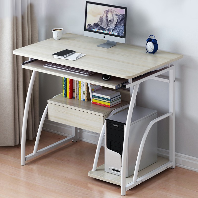 Computer desktop table with keyboard holder home Office table Learning ...