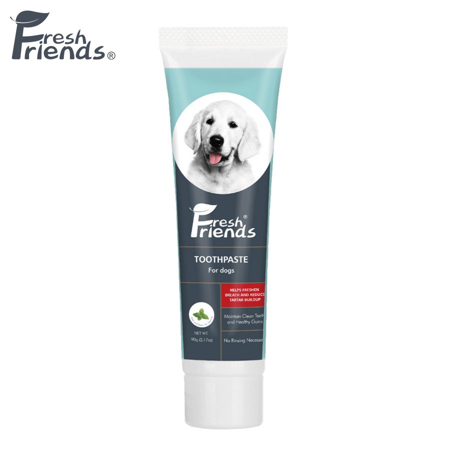 Fresh Friends Purry Dog Toothpaste Mint Flavor with Bioline Natural ...