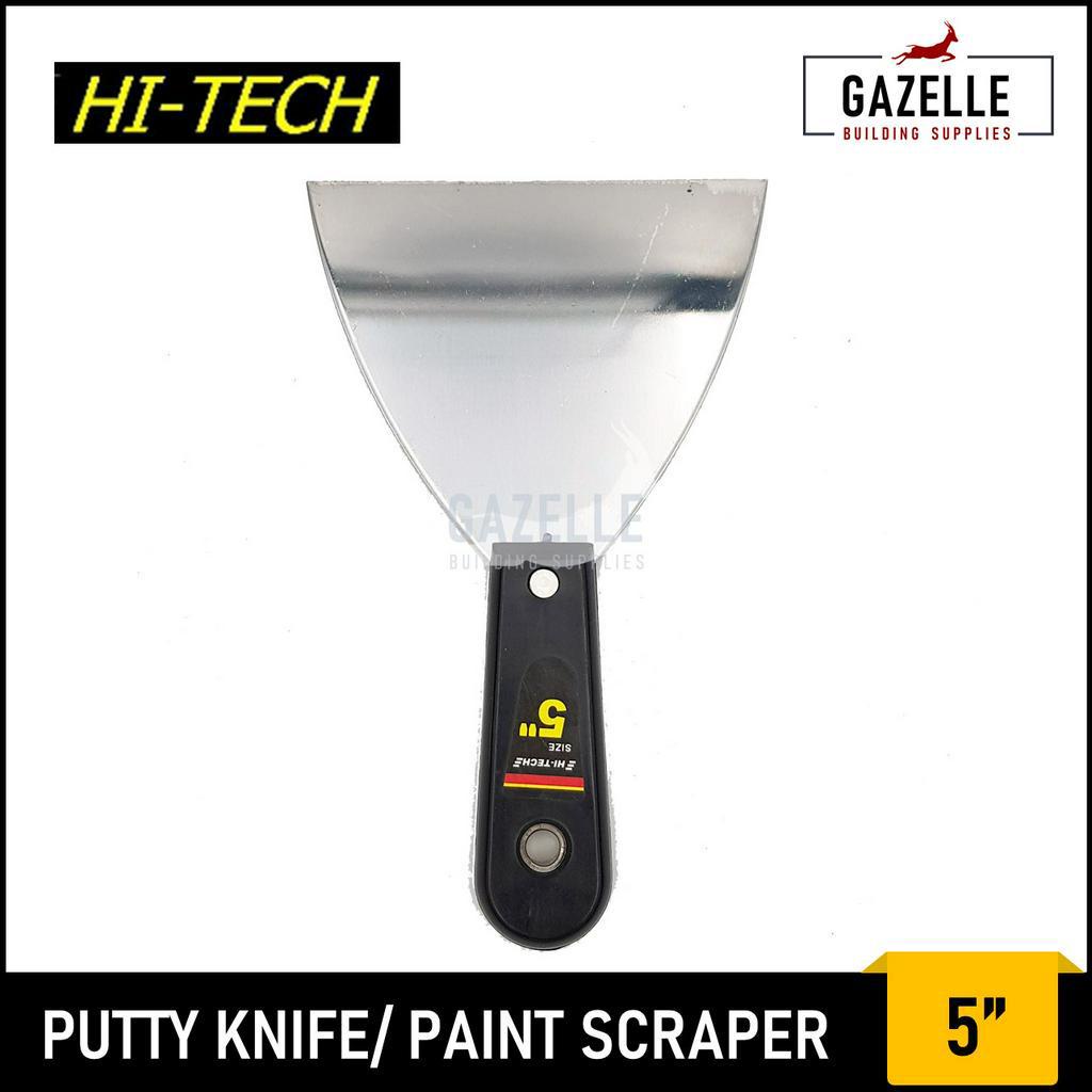 Hi-Tech Paint Scraper Putty Knife with PVC Handle - 1