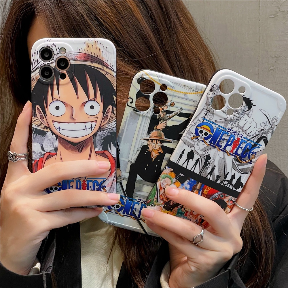 Anime One Piece Luffy Zoro Capa para iPhone 11 12 Pro Max Mini X XR XS Max  8 7 6 6S Plus SE 2020 Chapéu de palha Piratas Crew Silicone Macio  Coque-1_for_iphone12_Pro
