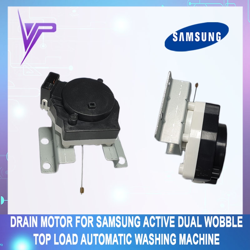 ORIGINAL DRAIN MOTOR FOR SAMSUNG ACTIVE DUAL WOBBLE TOP LOAD AUTOMATIC