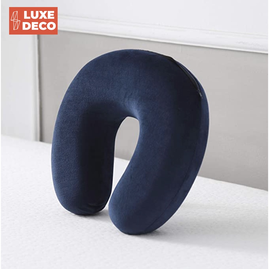 Luxe inflatable hot sale neck pillow