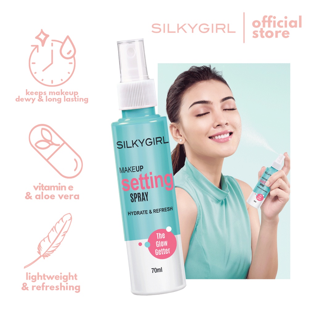 Silky Girl Makeup Setting Spray - Hydrate & Refresh | Shopee Philippines