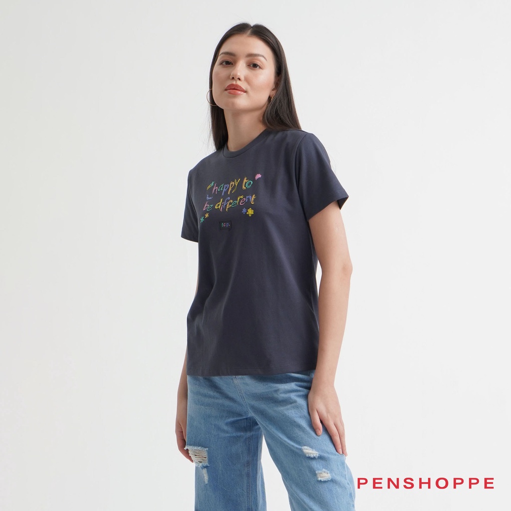 Penshoppe I Am Not Afraid To Be Different Relaxed Fit Graphic Tshirt ...