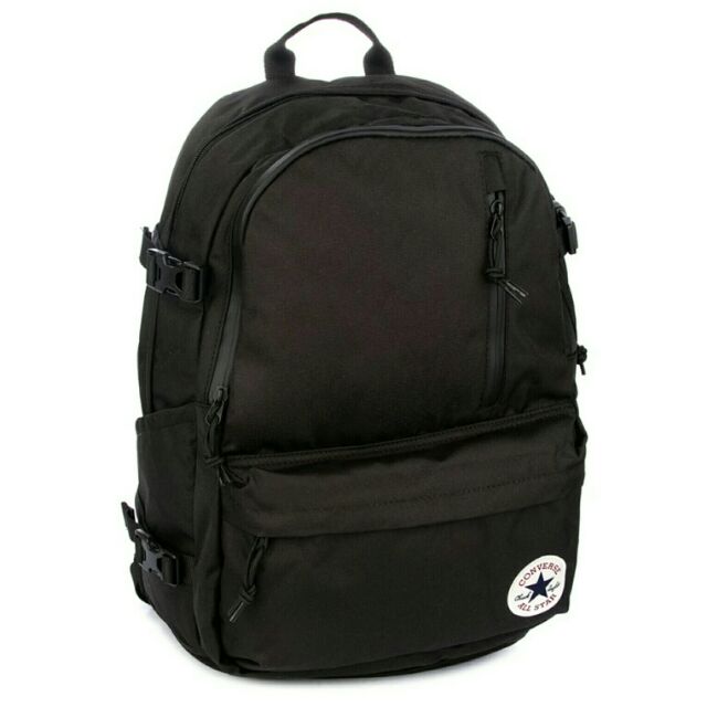 Black backpack outlet converse