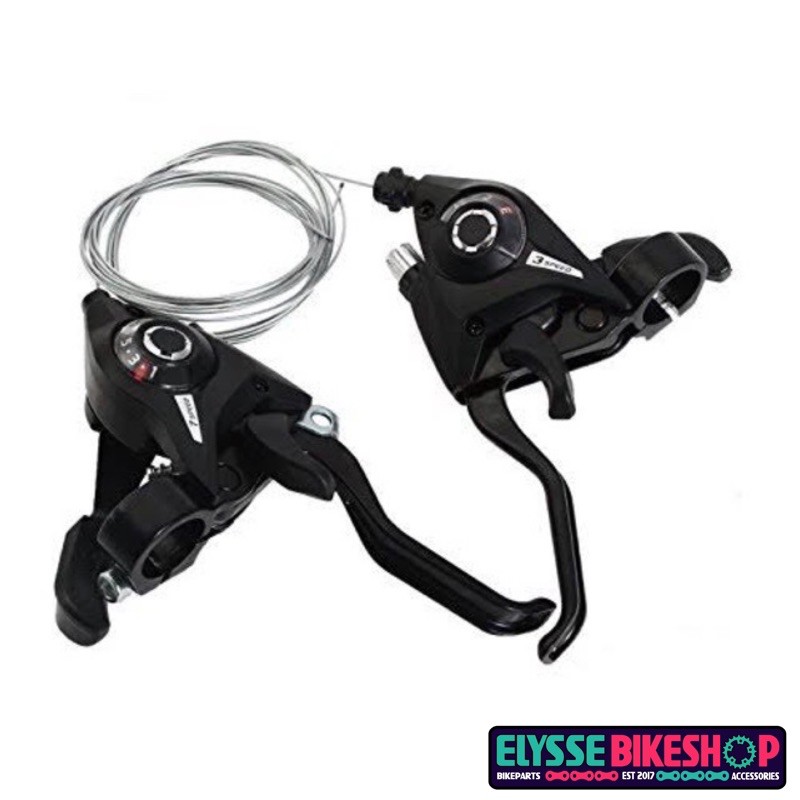 Combo Shifter Rapidfire 3x7 3x8 MTB Ragusa Pioneer