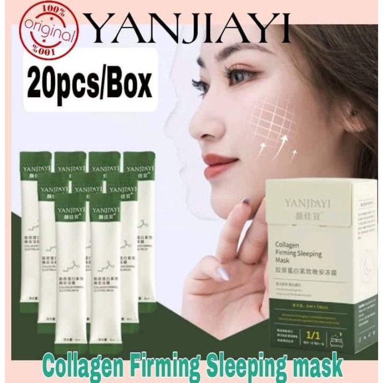 Original Collagen Firming Sleeping Mask 20pcs/Box by YANJIAYI ...