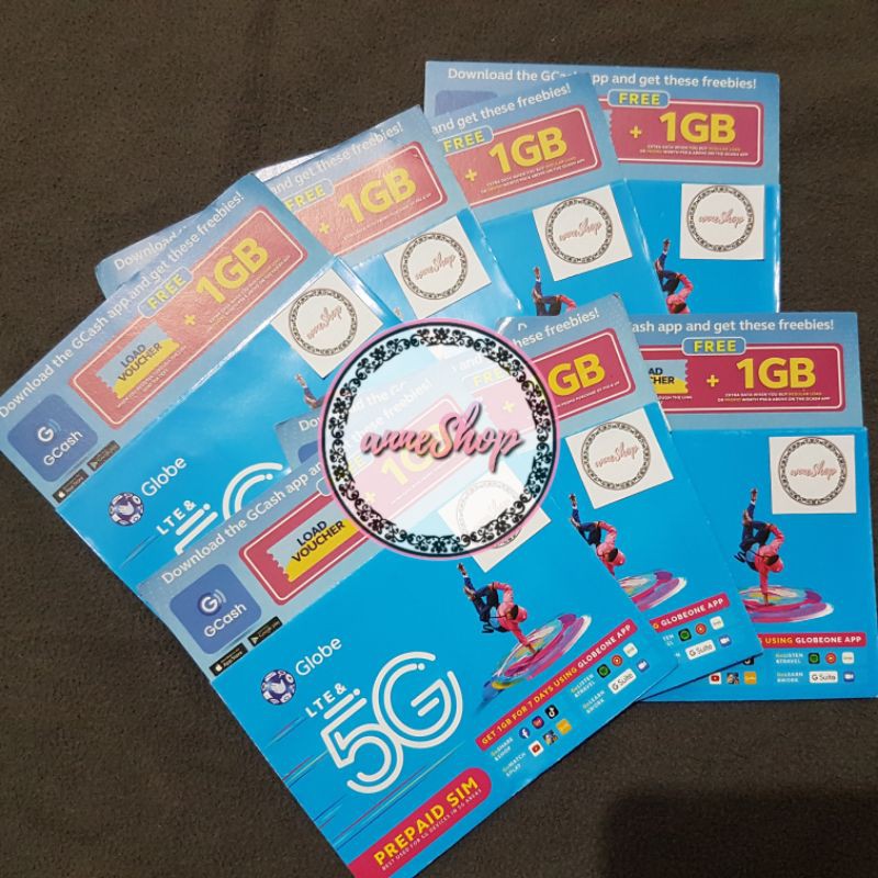 Globe 5G Special Vanity Sims Shopee Philippines