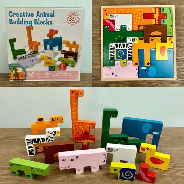 Creative Animal Building Blocks