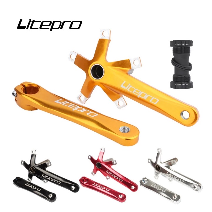 Dahon Folding Bike Single Speed Crankset 48T 170 Mm Crankarms 130