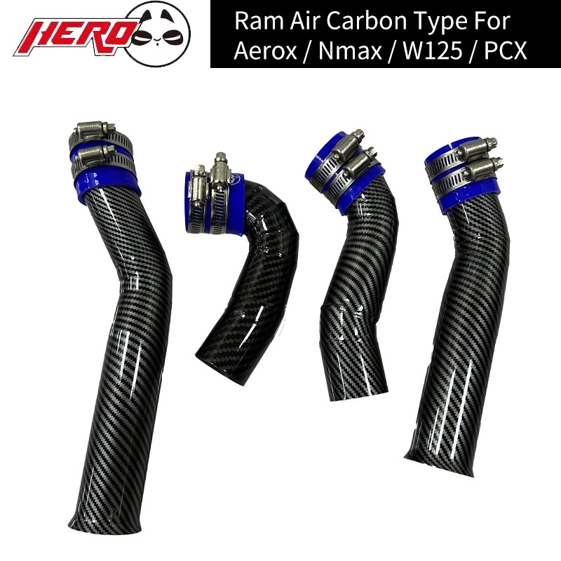 Ram Air For Aerox / Nmax / Wave 125 / PCX Carbon Type Made IN Thailand ...
