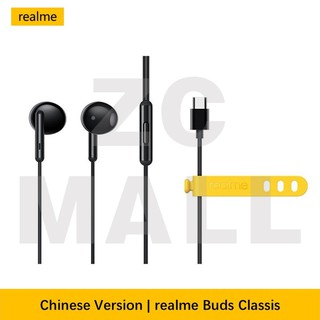 Type C Original Realme Buds Classic Type C Earphones Headset with Built in HD Microphone Realme 7 Pro X50m X7 Pro X3 X2 Shopee Philippines