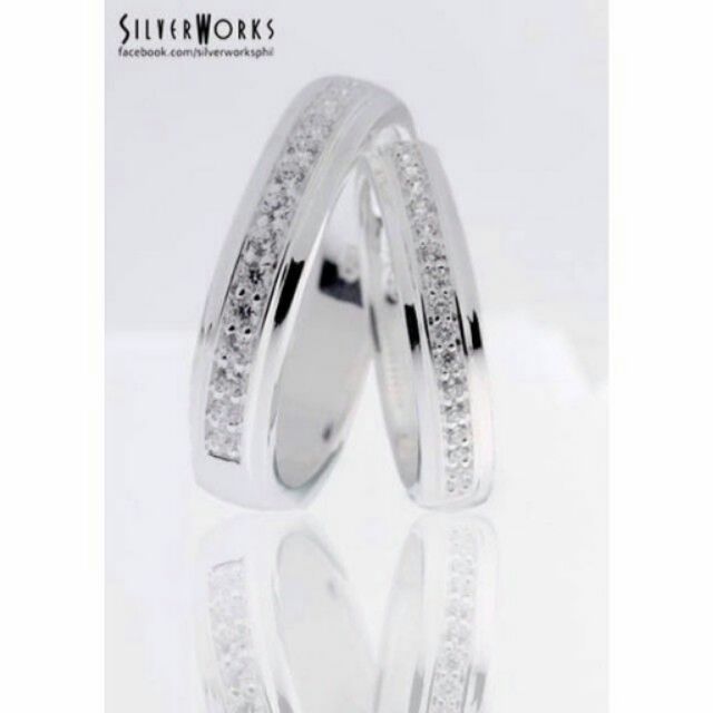 Silverworks wedding deals ring