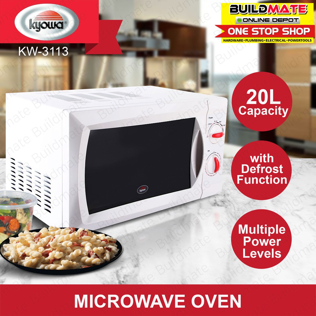 KYOWA Microwave Oven 1200W 20L with Defrost Function KW3113 •BUILDMATE