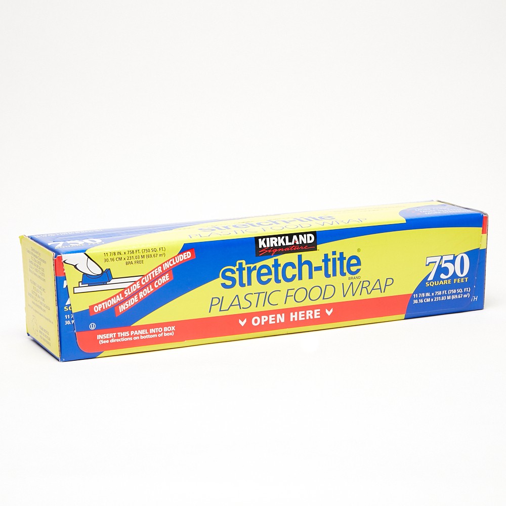 Kirkland Signature Stretchtite Plastic Food Wrap 750 sq. ft. Shopee