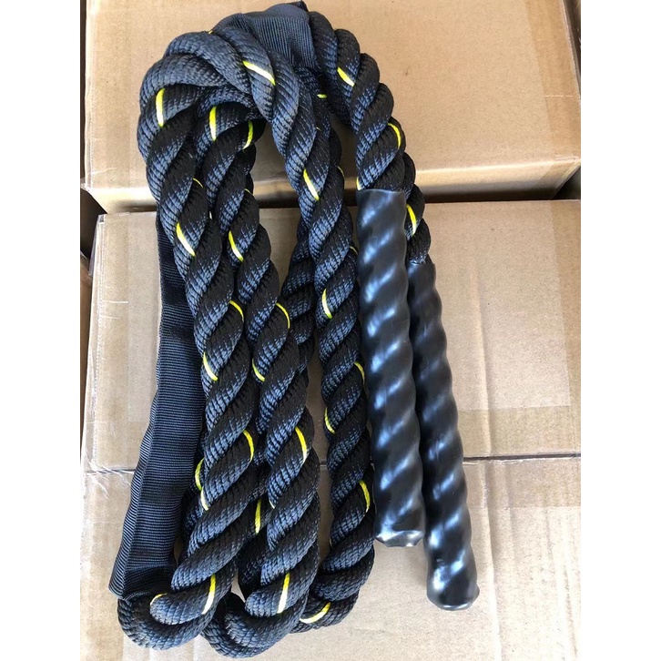 38mm*9m 8KG Fitness Battle Ropes, Fitness Training Rope Muscle UFC ...