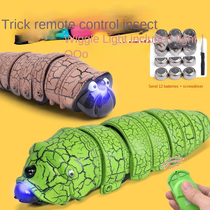 [Ready Stock] Remote Control Caterpillar Toy Influencer Children Tricky ...