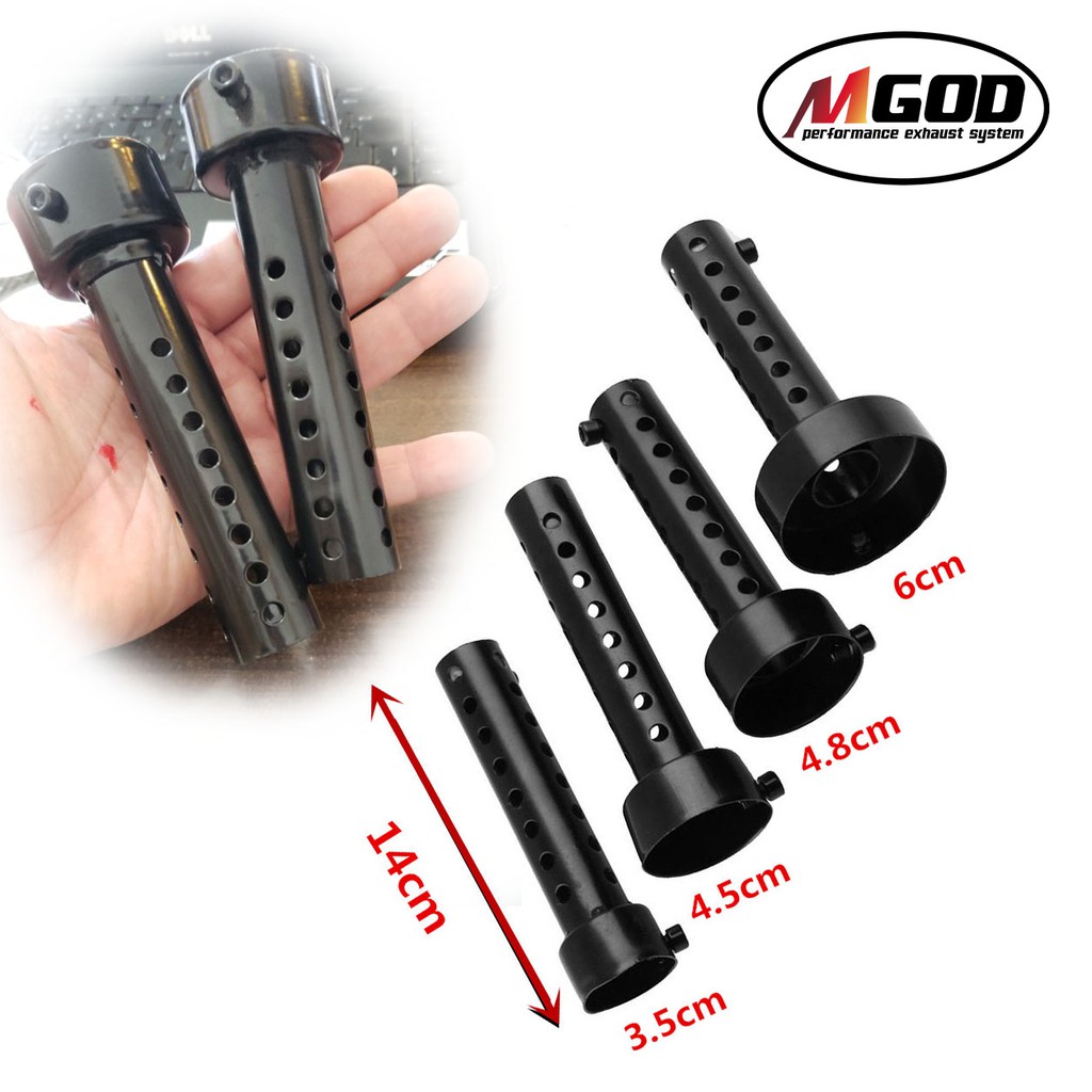 Generator Exhaust Silencer 51mm 60mm Motorbike Universal Front Catalyst Db Killer Removable Silencer Elimin M 944080 - Foto 9