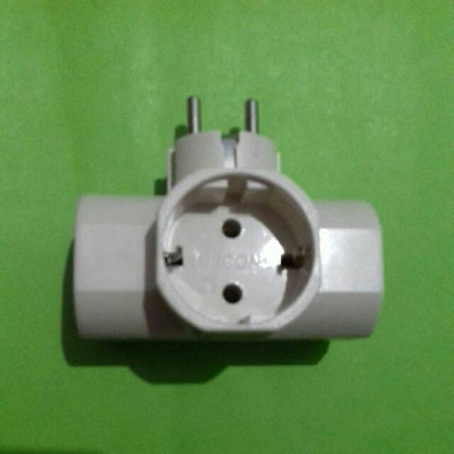 Uticon Brand Large Grounded T Plug Socket | Shopee Philippines