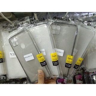 Cover In Silicone Per Realme 8i + Pellicola Vetro Temperato - Custodia Protettiva Trasparente