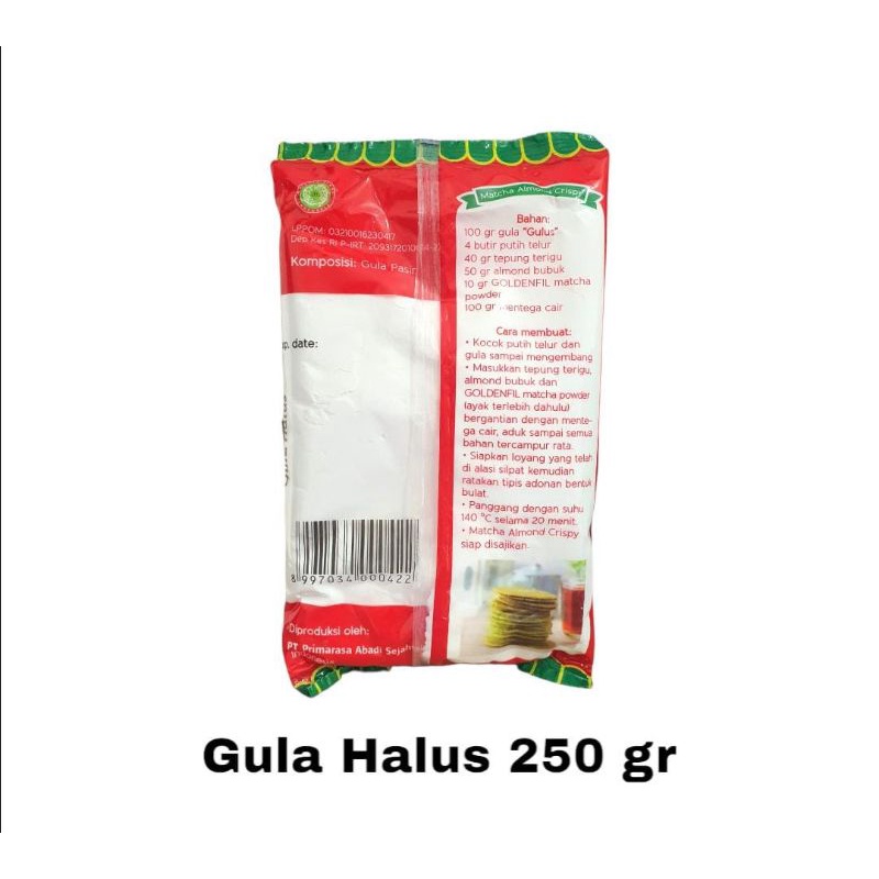 Abigailcorner - Prims Food | Gulus Fine Sugar/ (250 gr) | Shopee ...