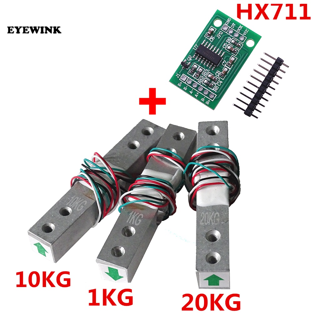 Load Cell 1KG 10KG 20KG HX711 AD Module Weight Sensor Electronic Scale ...